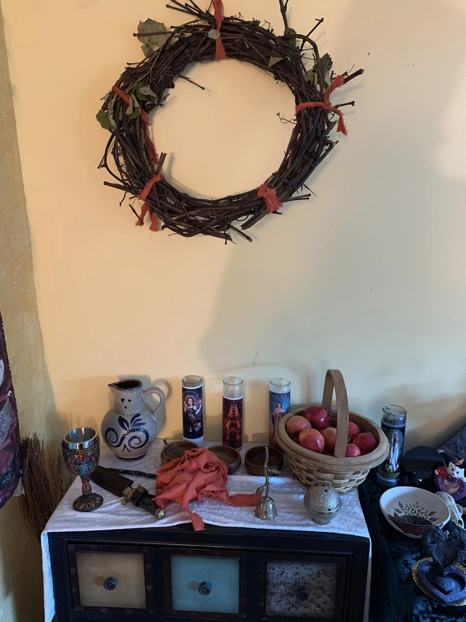 Indoor Mabon Altar 2024